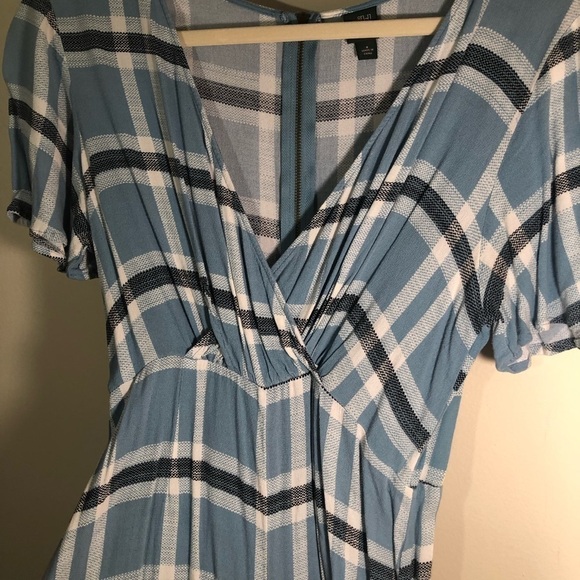 3/$25 🙌🏼 wild fable Plaid Wide Leg Jumpsuit Small - Picture 5 of 8